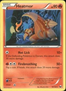 2x (BW5-19) Heatmor Rare Pokemon B&W Dark Explorers Card # 19 - Picture 1 of 1