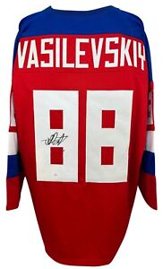 Andrei Vasilevskiy  autographed signed jersey NHL Tampa Bay Lightning JSA COA