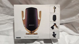 Automatic Clamping Wireless Car Charging Holder Mount Cellphone(EB) READ! - Picture 1 of 3