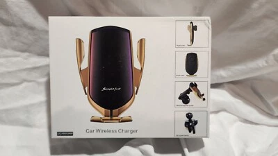Automatic Clamping Wireless Car Charging Holder Mount Cellphone(EB) READ! - Image 1 of 3