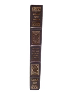 Robert P. Warren, New & Selected Poems '23-‘85, Franklin Library, 1st Ed Signed - Picture 1 of 8