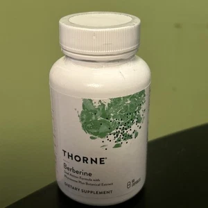 Thorne Research Berberine 1000mg Capsules 60 Count New Sealed Nov 2026 - Picture 1 of 3