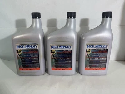 Paquete de 3 fluidos de transmisión ATF - 3 cuartos de galón Beck/Arnley Toyota tipo T-IV (Tipo T-4) Foto 1 de 4
