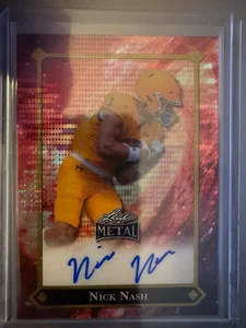 Nick Nash Auto 92L-NN1 | 2025 Leaf Metal 1/1 - Bild 1 von 1