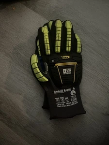 Ansell Ringers Light Duty Industrial Gloves Palm Coated -840 Size9 - Picture 1 of 3