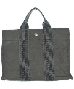 HERMES Tote Bags Gray(Patterned) 2200603591693 - Picture 1 of 11