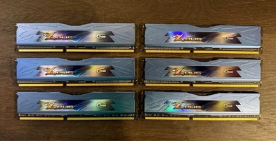 Team Group Zeus 24GB (6x4GB) DDR3 1600 RAM Desktop Memory - Image 1 of 2