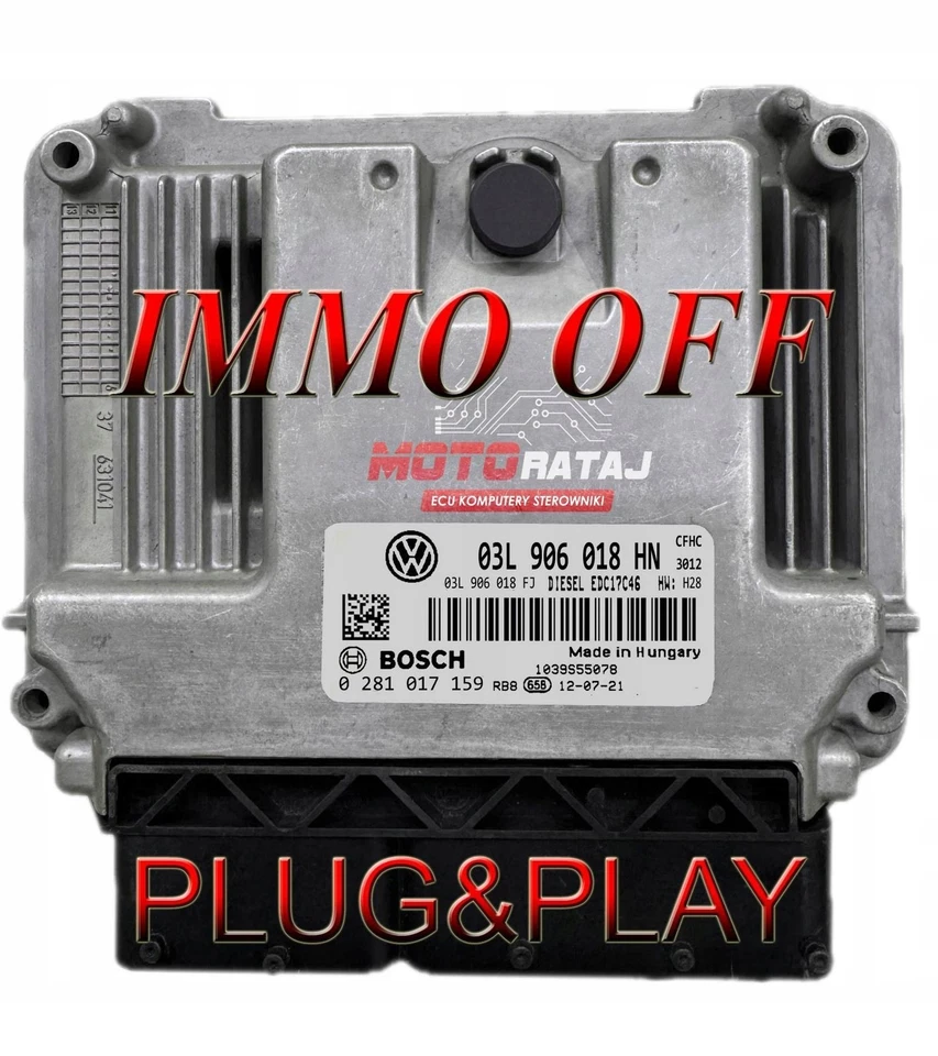 Seat Altea XL 2004 Z przodu computer / sterownik ECU silnika - Immagine 1 di 1