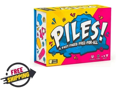 For Fast-paced Free-for-all Piles Card Games Family Kids Board Game Age 8+Party - Image 1 of 4