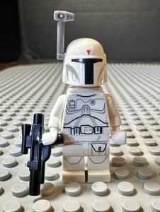 LEGO Star Wars White Prototype Boba Fett Book Exclusive Minifigure sw0631 - Picture 1 of 11