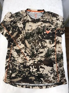 Walls Pro Series Long Sleeve Camo Shirt Mens Large Veil Camouflage  - Picture 1 of 11