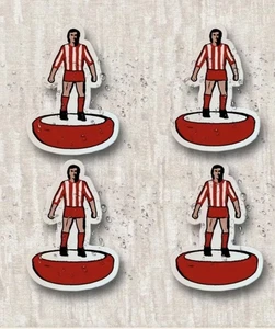 Sunderland, Brentford, Sheff Utd Subbuteo Stickers X 4 - laptop Phone Car etc - Picture 1 of 4