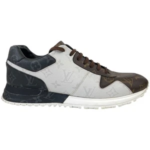 Louis Vuitton Scarpe da Ginnastica Uomo Triple Monogram Run Away Basse Marrone EU 42.5 / UK 8.5 - Foto 1 di 19