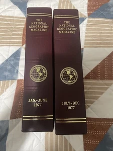 NATIONAL GEOGRAPHIC Magazine-January-December - 1977 - Full Year Collection - Picture 1 of 15