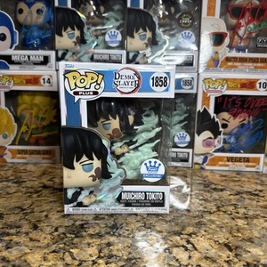 Funko Pop! Plus: MUICHIRO TOKITO (Mist Breathing) #1858 Funko Shop Exclusive - Picture 1 of 3