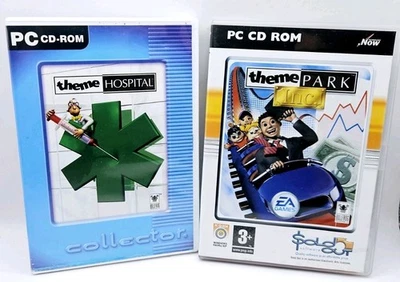 Theme Park Inc & Theme Hospital Bundle - PC CD-ROM - 2004 - Image 1 of 4