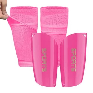Kids Youth Soccer Shin Guards with Sleeves, Slip in Shinguards Soccer Shin Pa... - Picture 1 of 6