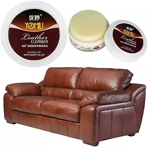 LEATHER CONDITIONER CLEANER | Repair Bags Sofa Purses Wallets Belts Car Seats - Picture 1 of 10