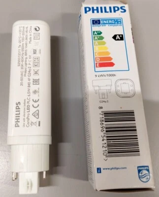 Lampadina a led Philips PLC 6,5W con luce naturale 4000K 4P G24q-2 - Immagine 1 di 4