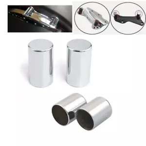 For Harley Touring Street /Road Glide Chrome Docking Hardware Magnet Point Cover - Foto 1 di 12
