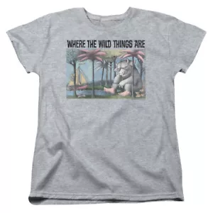Where The Wild Things Are "Cover Art" Women's T-Shirt - Picture 1 of 3