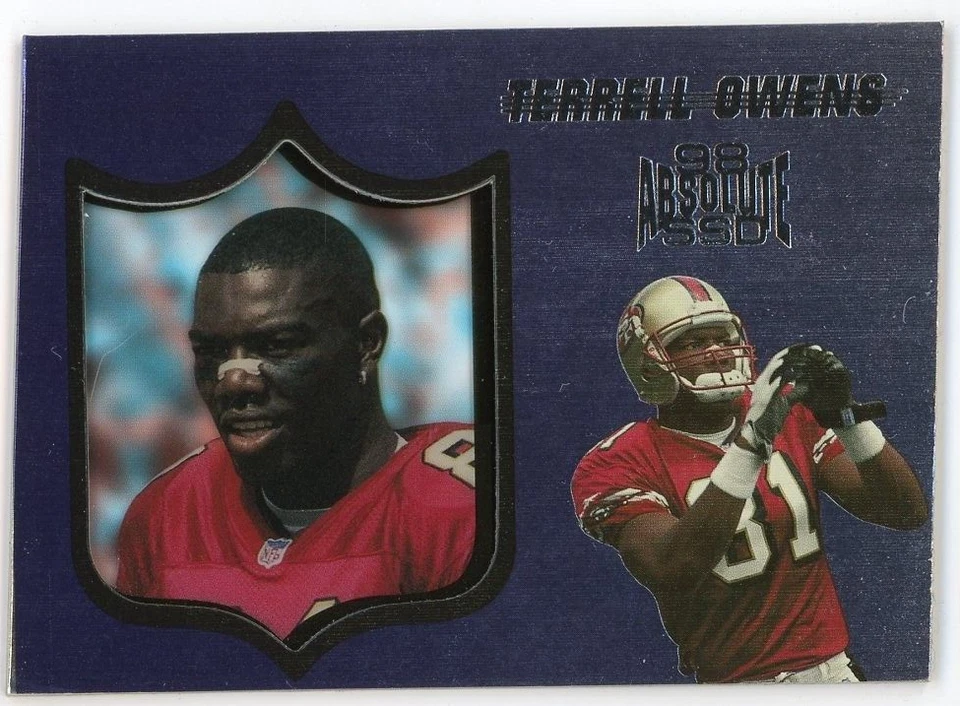 1998 Playoff Absolute SSD Terrell Owens #29 HOF - Image 1 of 2