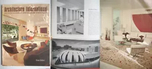 Architecture International Magazine-1st Iss. Mid Century DEATON, I.M.PEI,FRANZEN - Imagen 1 de 2