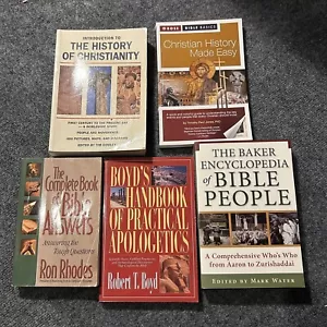 Christian History/ Apologetics Book Lot - Foto 1 di 9