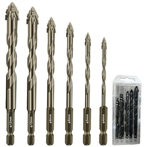 New Four-Flute Sawtooth Eccentric Drill Bit, Cozy Hoome Efficient Drill Bits~ - Picture 1 of 23