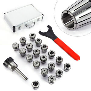 New ListingCnc Milling Lathe Tool Assembly With Shank 250mm Spanner Spring Collet Set