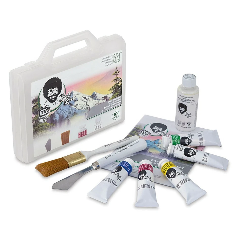 Bob Ross Basic Landschaft Ölgemälde Set - NEU AUF LAGER - UK VERKÄUFER