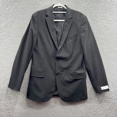 Blazer negro 40L Nordstrom Rack Shop Trim Fit para hombre Foto 1 de 3