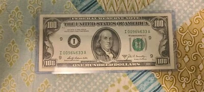 100 dollar bill 1969 In Great Condition! A Must Have. Make An Offer Today - Image 1 of 2
