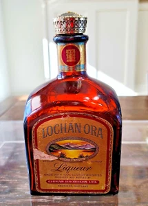 Bottiglia vuota vintage anni 70 Chivas Brothers Lochan Ora liquore ambra whisky Scozia - Foto 1 di 7