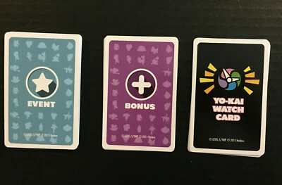 Event Watch & Bonus Cards Original Parts for Game of Life Yo-Kai Watch Edition - Image 1 of 4