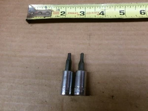 Craftsman USA 2-Piece 1/4" Drive Clutch Bit Socket Set 5/32 + 1/4" - Picture 1 of 5