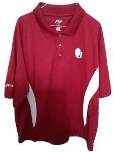 University Of Oklahoma Sooners Red Polo Shirt Mens XL Football NCAA-NWOT - Picture 1 of 4
