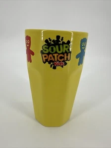 SOUR PATCH KIDS 2023 Ceramic Tumbler Glass Yellow Red Blue Green Gummies - Picture 1 of 7