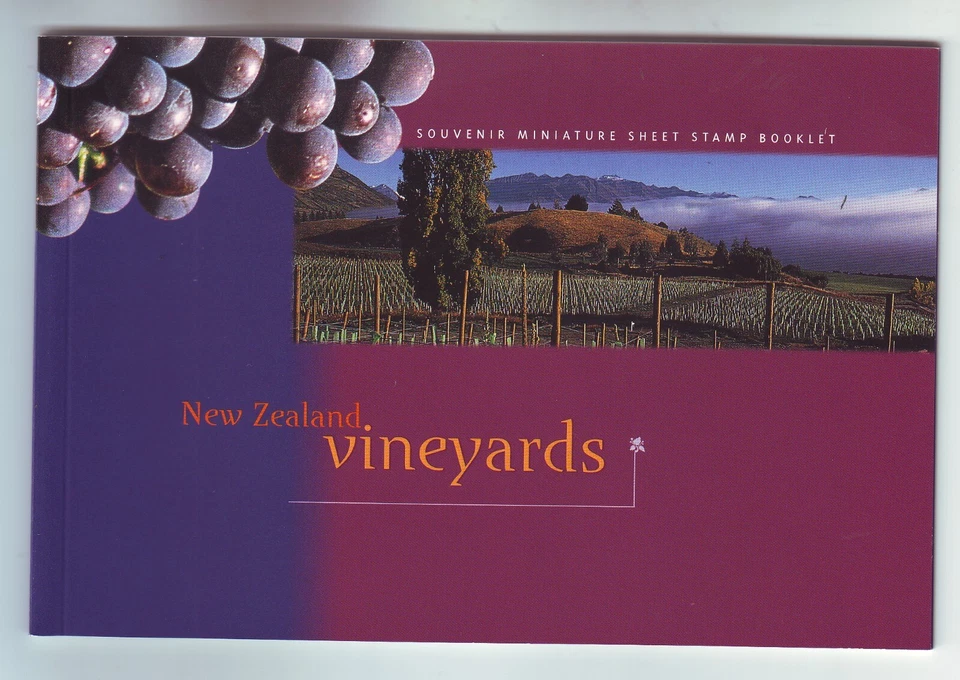 New Zealand - Vineyards m/s booklet 1997(M) - Image 1 of 1