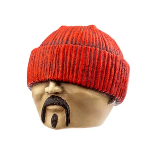 LowRider - RED HAT - VanChase Custom Hand-painted Shift knob - Picture 1 of 6