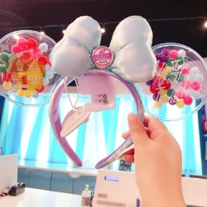 Disney Parks UP Grape Soda Cap Balloons Disneyland Minnie Ears Bow Headband 2020 - Picture 1 of 9