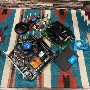 ASROCK H110m-ITX Wifi Motherboard Combo! i5-6500 •16GB RAM •GTX1060 •240 SSD W10 - Picture 1 of 18