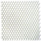 Mosaïque carreau ECO recyclage enamel verre blanc pâle 140-HX17W_f | 10 plaques