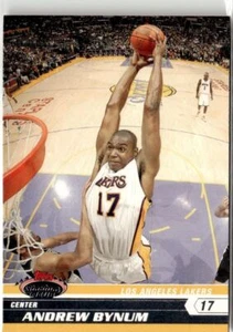2007-08 PANINI STADIUM CLUB ANDREW BYNUM LOS ANGELES LAKERS #17 - Picture 1 of 2