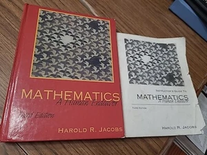 Mathematics: A Human Endeavor (3rd Edition) Textbook/Answer Key, Harold R Jacobs - Imagen 1 de 12