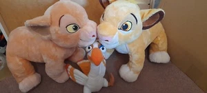 König der Löwen Plüsch Konvolut, Simba, Nala und Zazu Plüsch - Bild 1 von 4