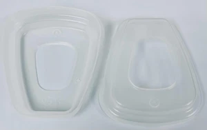 3M 501 Filter Retainer For 5N11 And 5P71 Use With 7502 6200 6800 2 Ea = 1 Pair - Picture 1 of 4