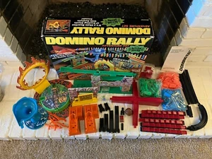 DOMINO RALLY Adventure Set 1993 90% Complete Pressman Chain Reaction EUC Clean - Picture 1 of 12