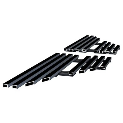 Inserto de parrilla de ventilación lateral negro para Ford F250/F350/F450/F550 2008-2010 Foto 1 de 4