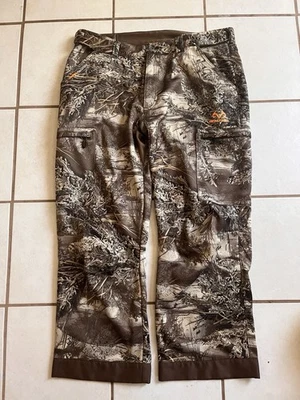 Mossy Oak Scent Blocker Pants Mens XL Camo Cargo Fleece - Image 1 of 4